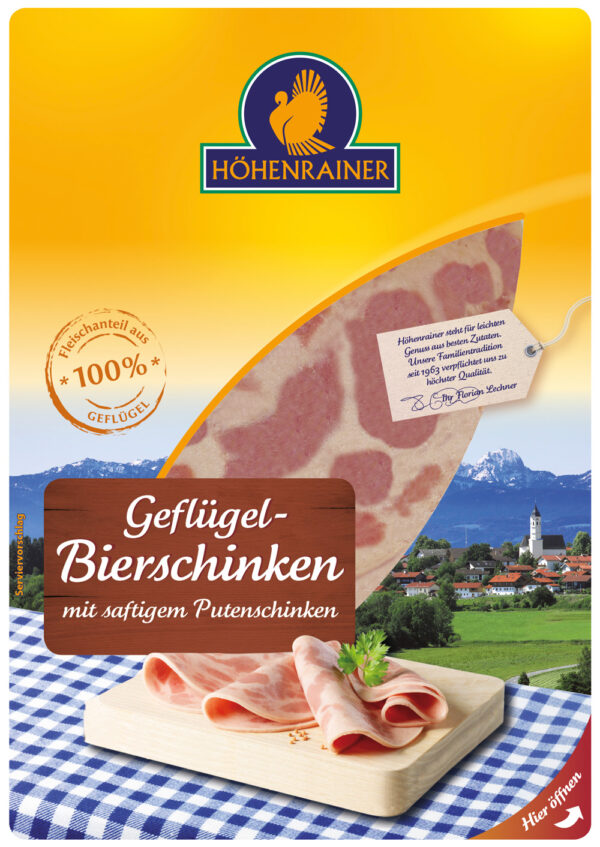 Geflügel-Bierschinken